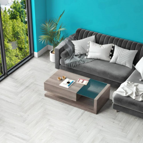Ламинат ПВХ Alpine Floor Снежный SPC ЕСО 13-11*** в интерьере