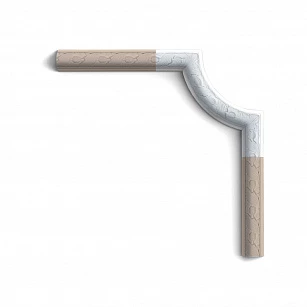 Угловой элемент Orac Decor P101A 245х245х24 в интерьере