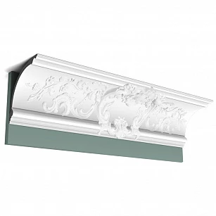 Плинтус из дюрополимера Orac Decor C338A 2000х184х184 в интерьере