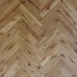 Паркет Елка Английская PolarWood Дуб LATIN HB (1,08 м2) в интерьере