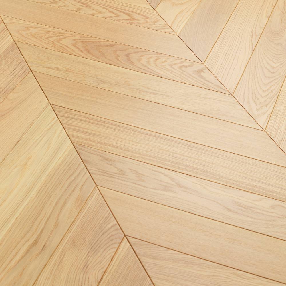Паркет Елка Французская Lab Arte Chevron Дуб Натур Беж лак 600/510х90х14/3/45°