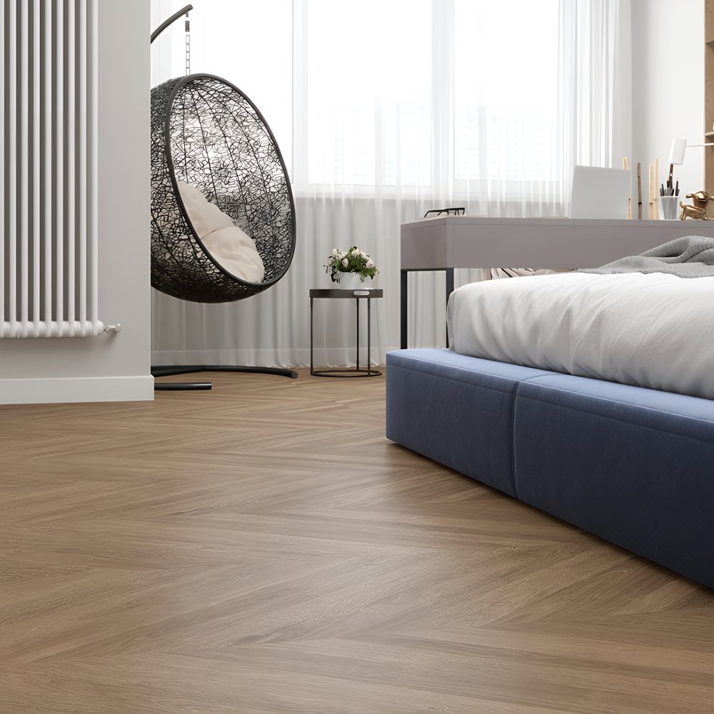 Ламинат ПВХ Alpine Floor Французская елочка LVT ЕСО 5-25***