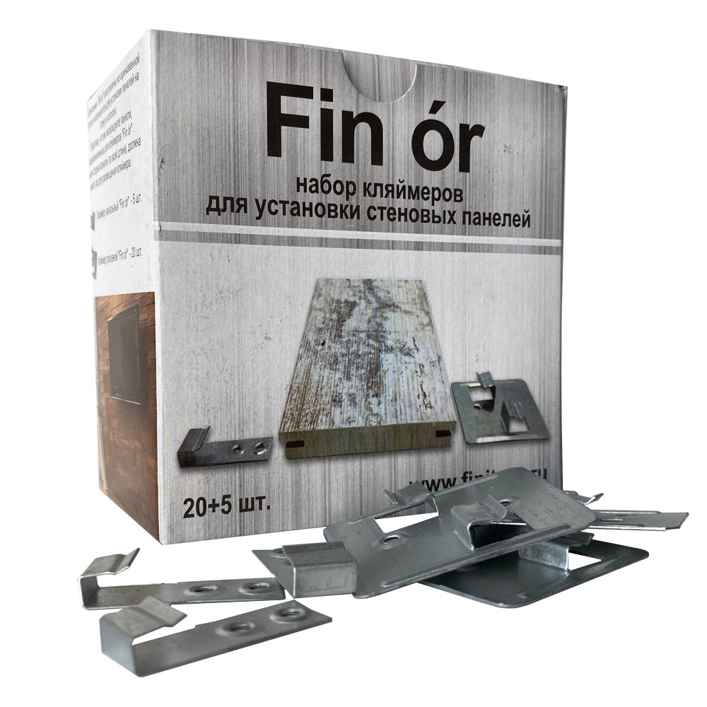 Крепление Finitura для стеновых панелей (25 шт)